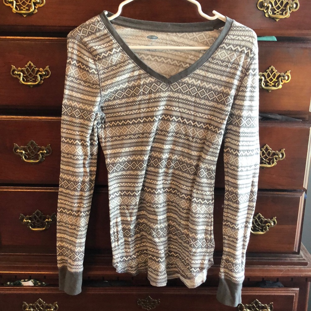 Like new Old Navy Waffle Tee